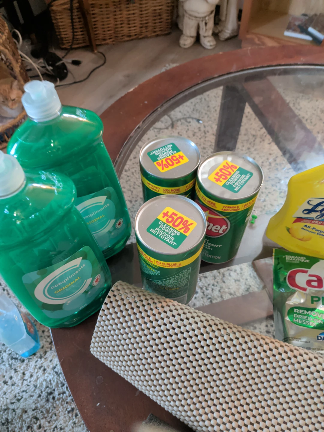 Assorted Household Cleaning Supplies and Liners - photo 5