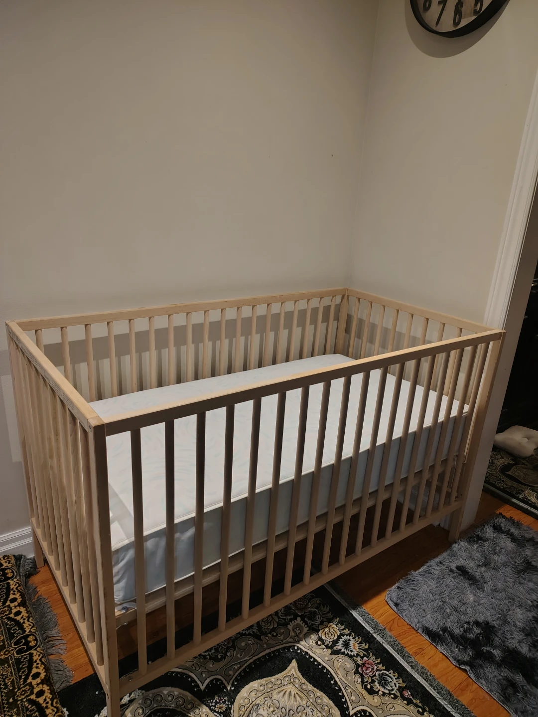 Wooden Baby Crib