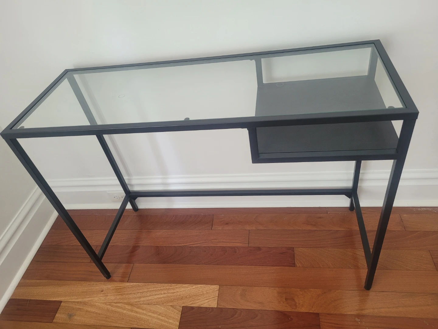 ✨ IKEA VITTSJÖ Glass Console Table & Laptop Desk ✨ - photo 2