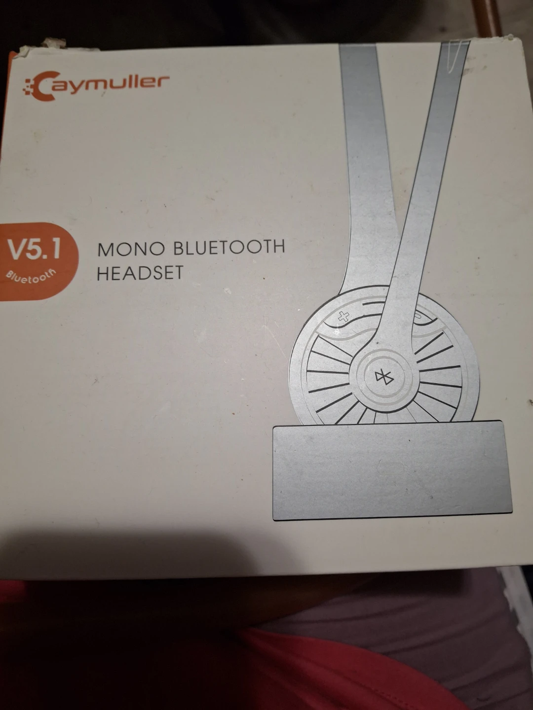 New Caymuller Bluetooth Headset with Microphone,V5.1