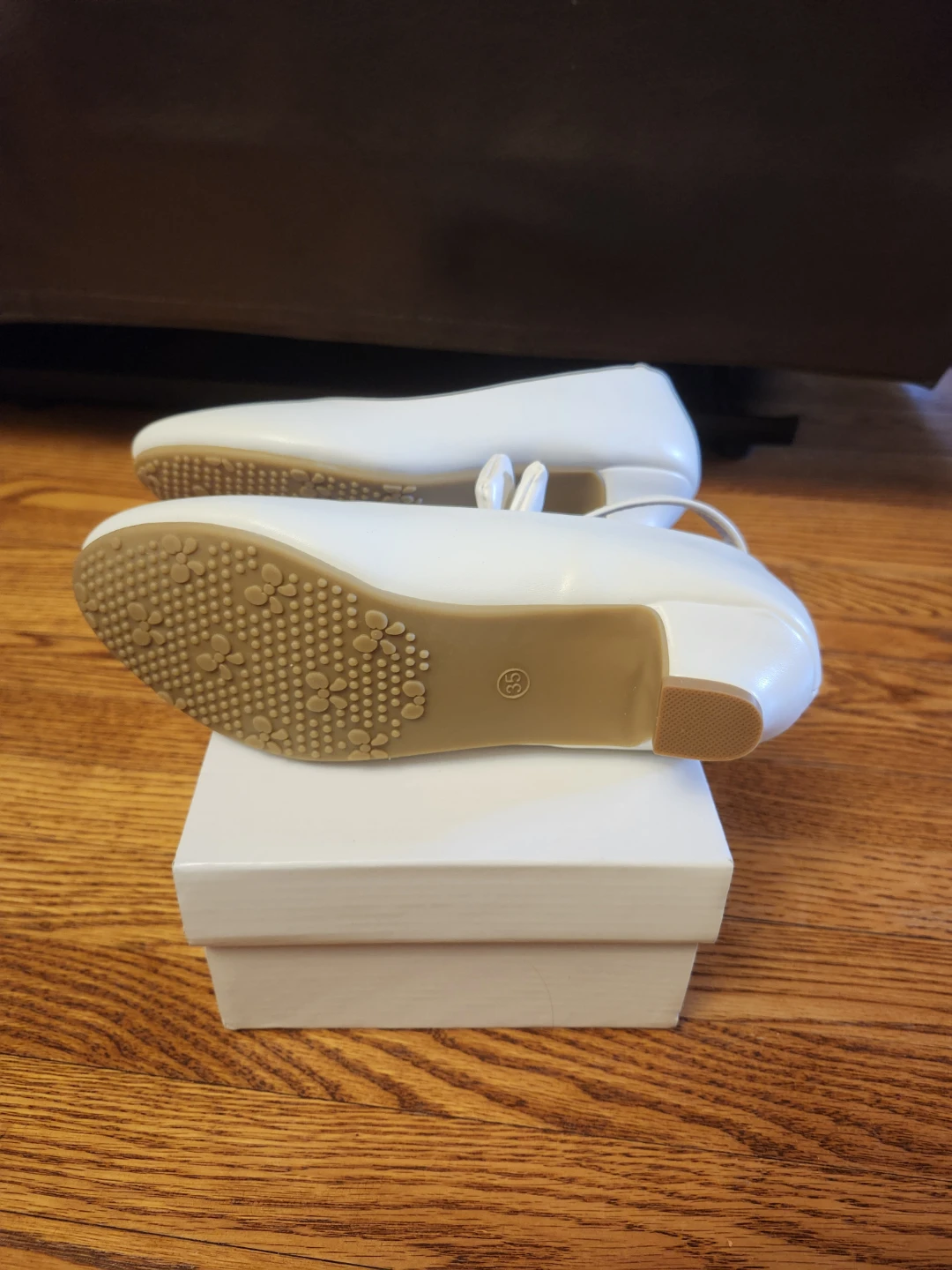 Kid Girl White Dress Shoes - Size CN35 - photo 5
