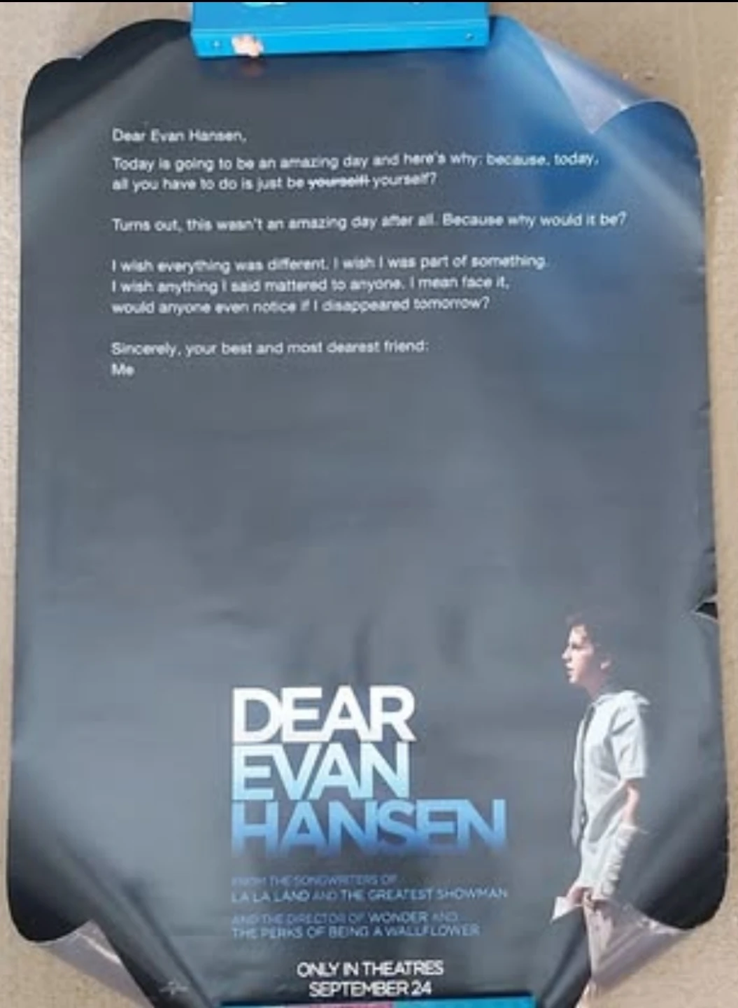 Dear Evan Hansen Movie Poster