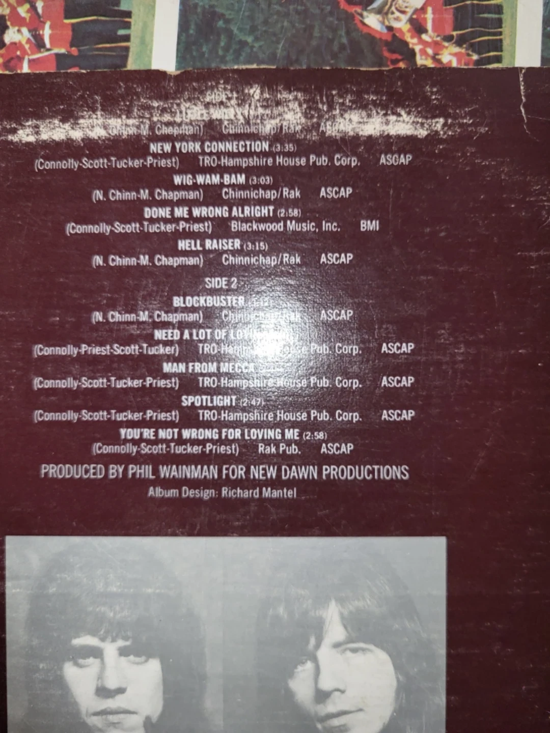 ⚽️The Sweet Featuring Little Willy & Blockbuster Vinyl Record - photo 2