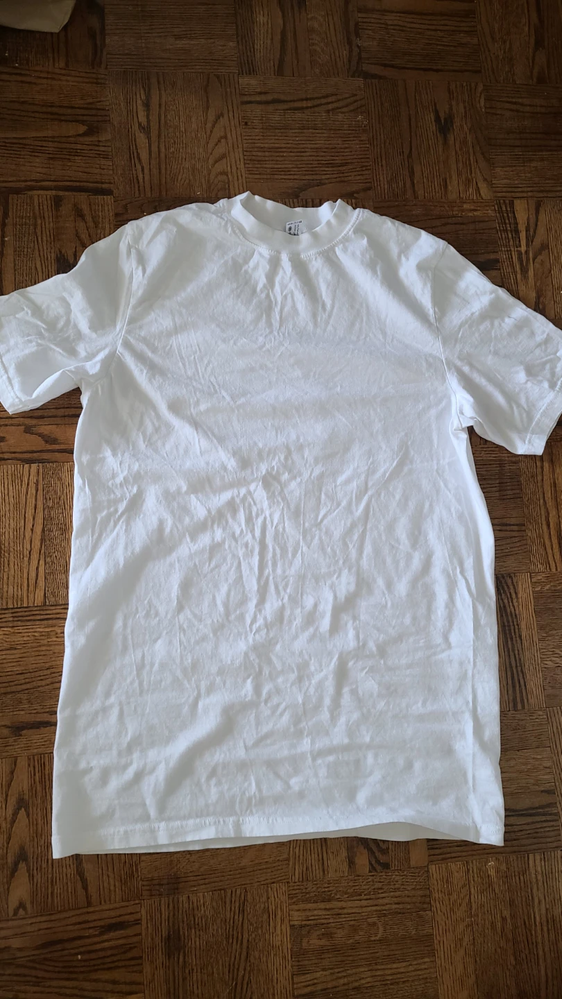 New White T-Shirt first size small