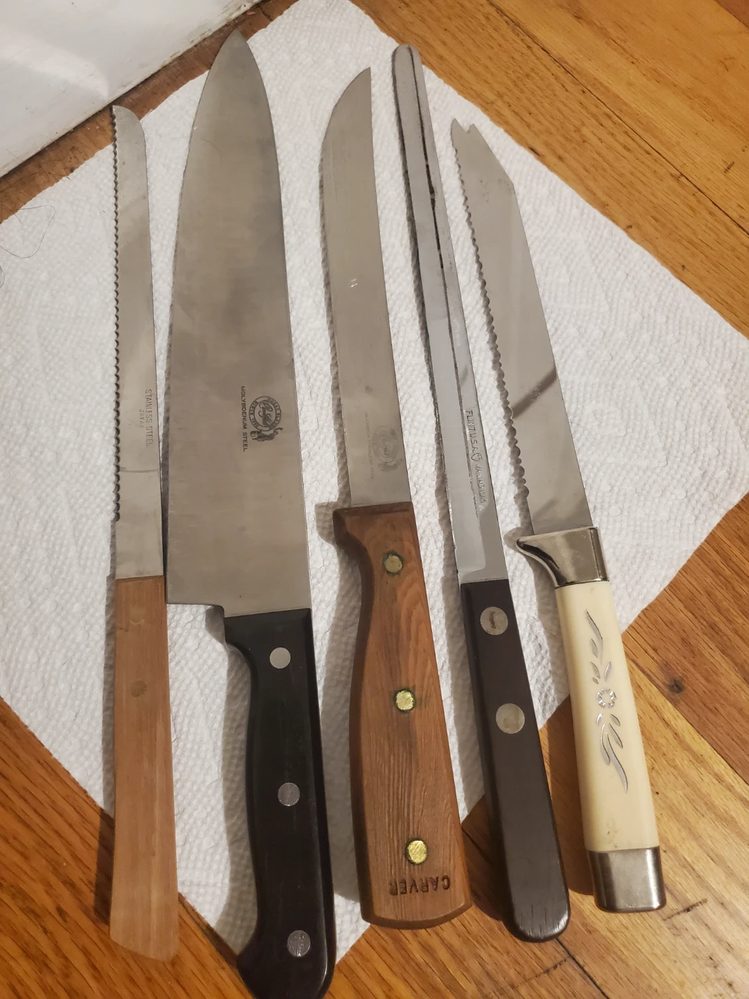 Carving Knife Set - Stainless Steel Molybdenum