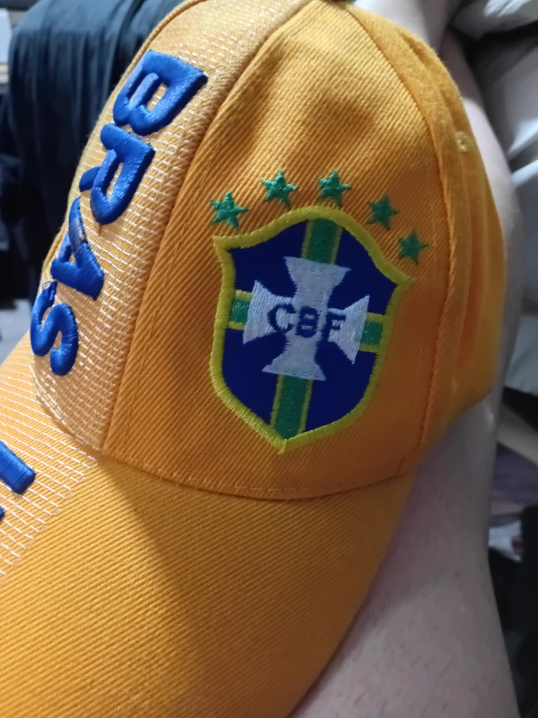 Brazil National Football Team Baseball Cap - photo 2