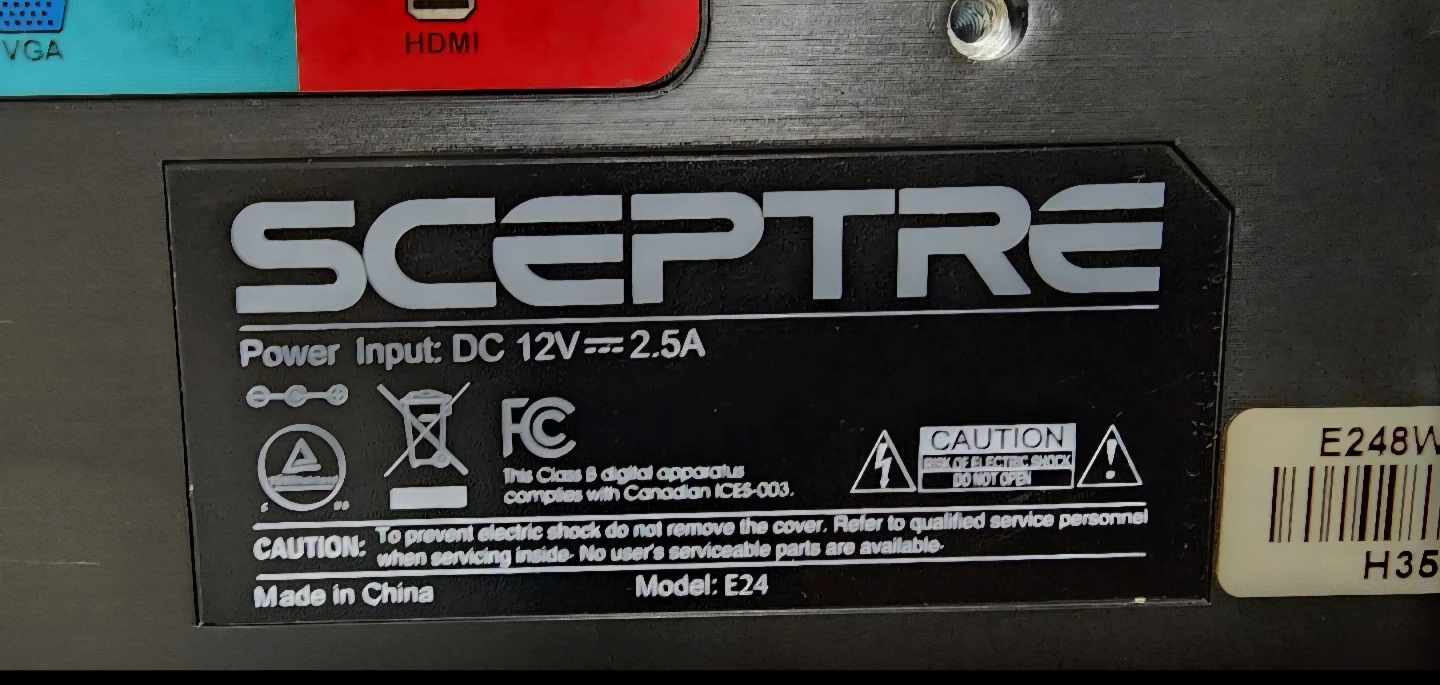 Sceptre E24 Monitor ⚽ - photo 2