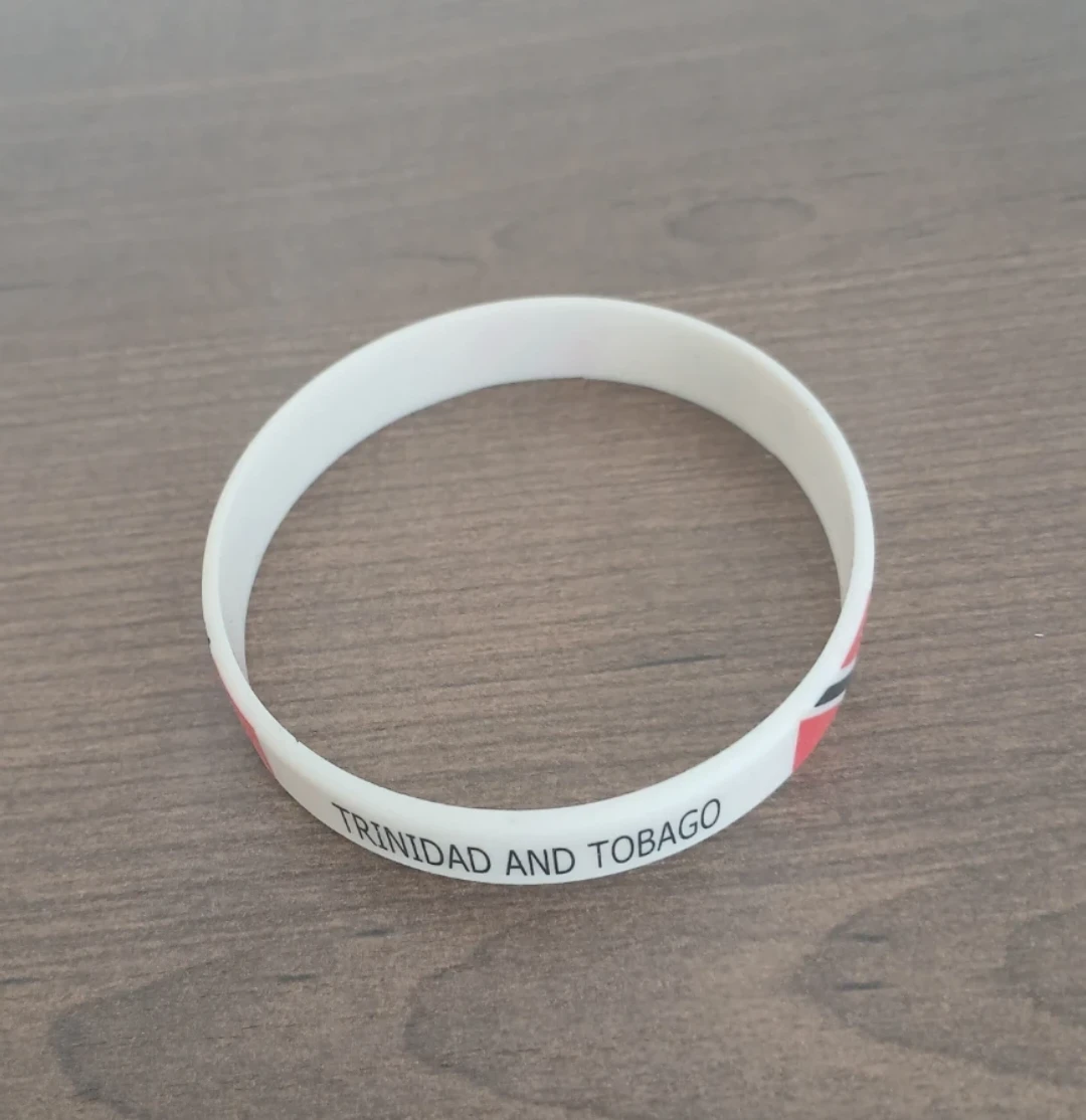 Trinidad and Tobago Silicone Wristband