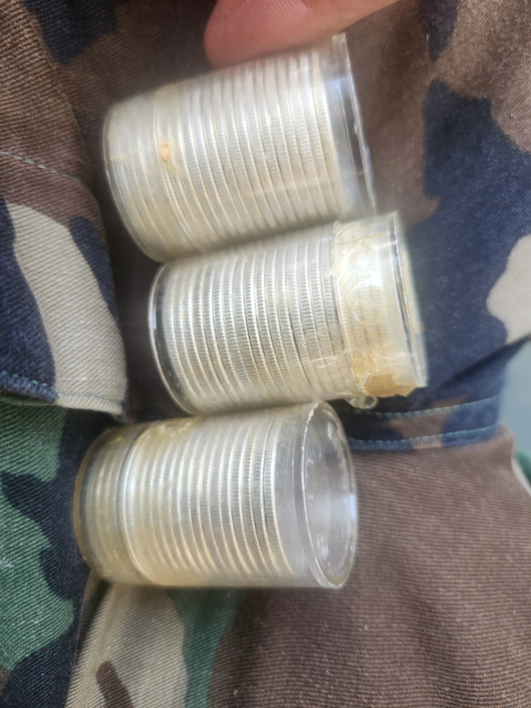 Uncirculated 5 rolls (98) of 1963 Franklin Half Dollar Coins - photo 4