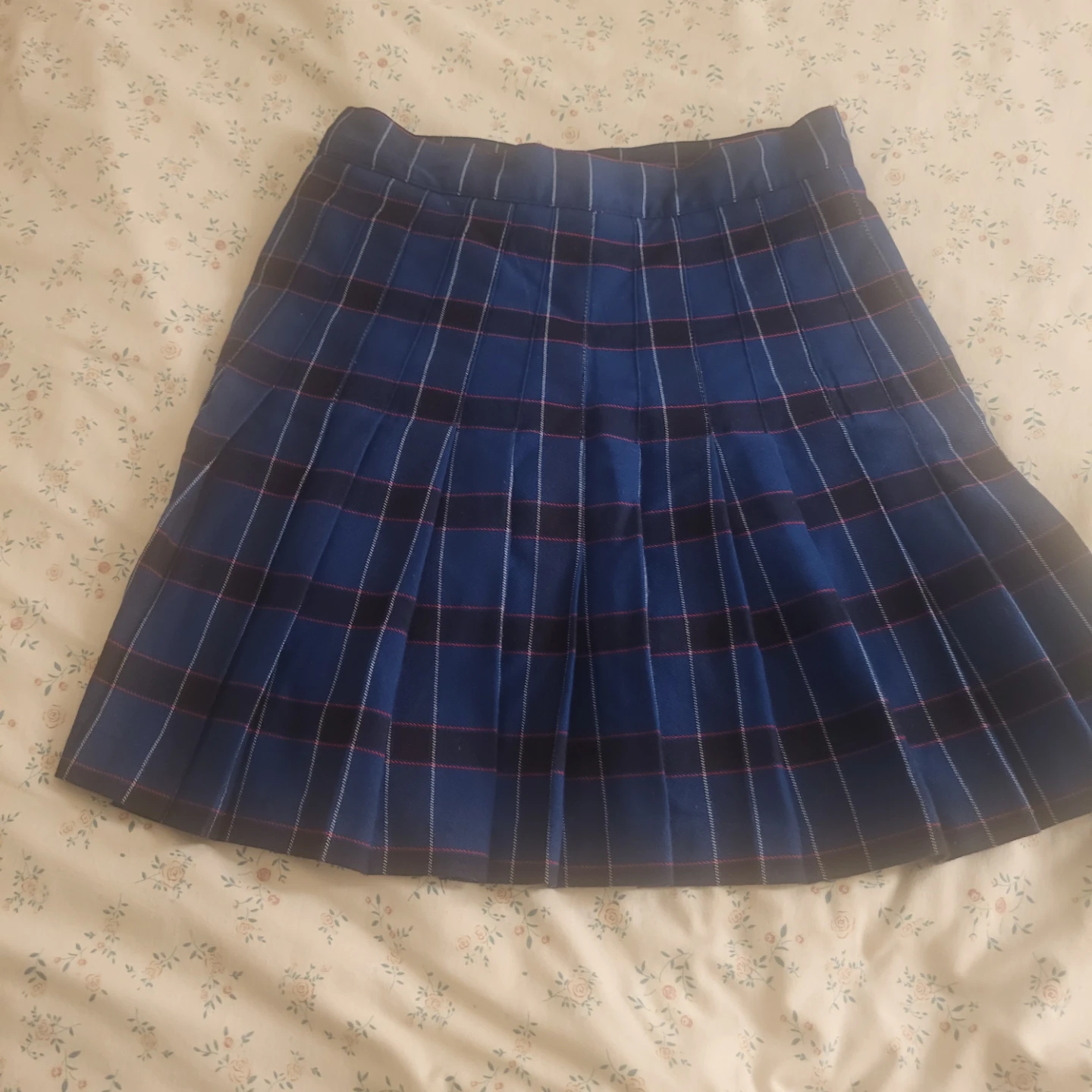 Madonna Uniforms Blue Plaid Skirt/kilt - Size 25 - photo 3