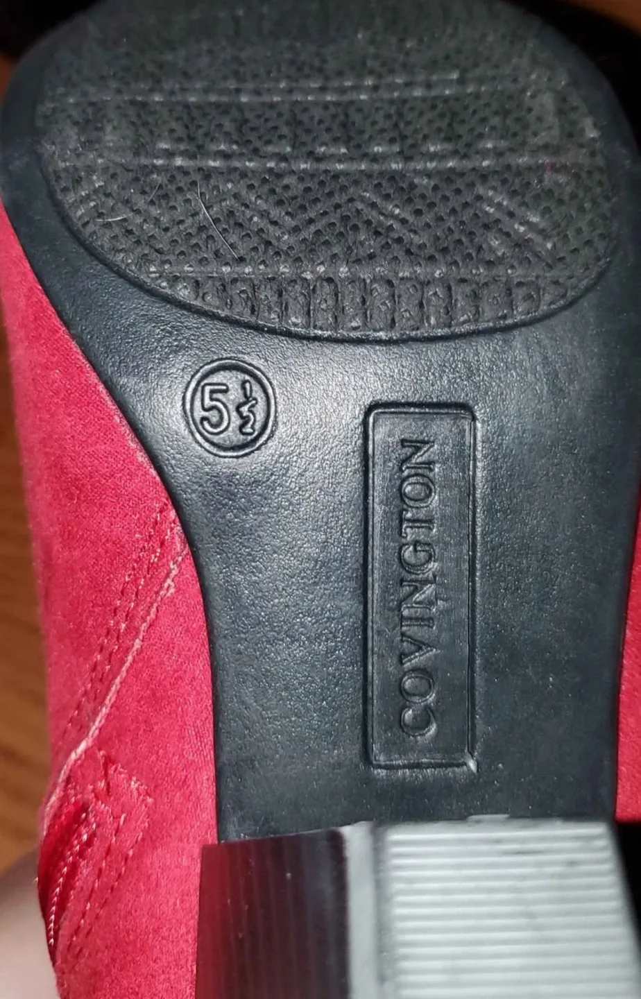 Women's Red Ankle Boots - photo 2
