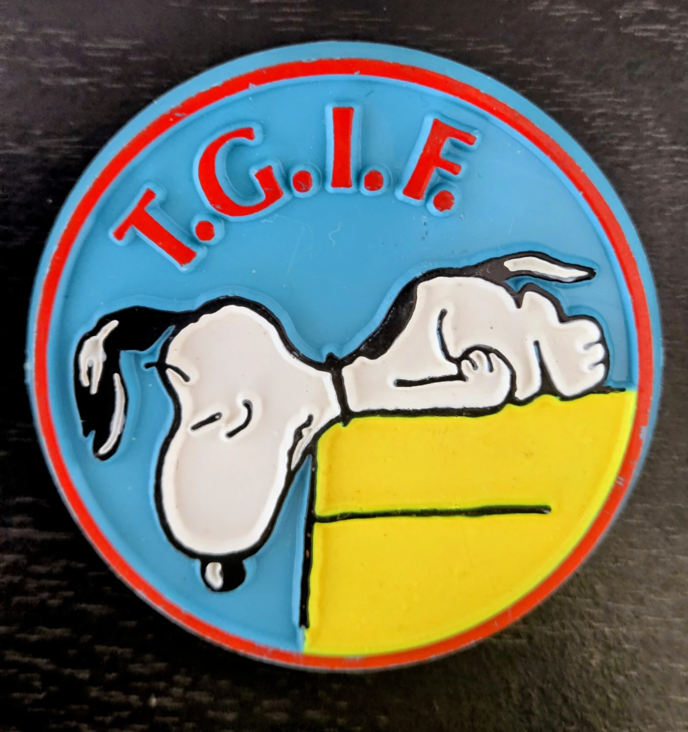 18 Vintage Original 1952-65 Snoopy/Peanuts Buttons - photo 5