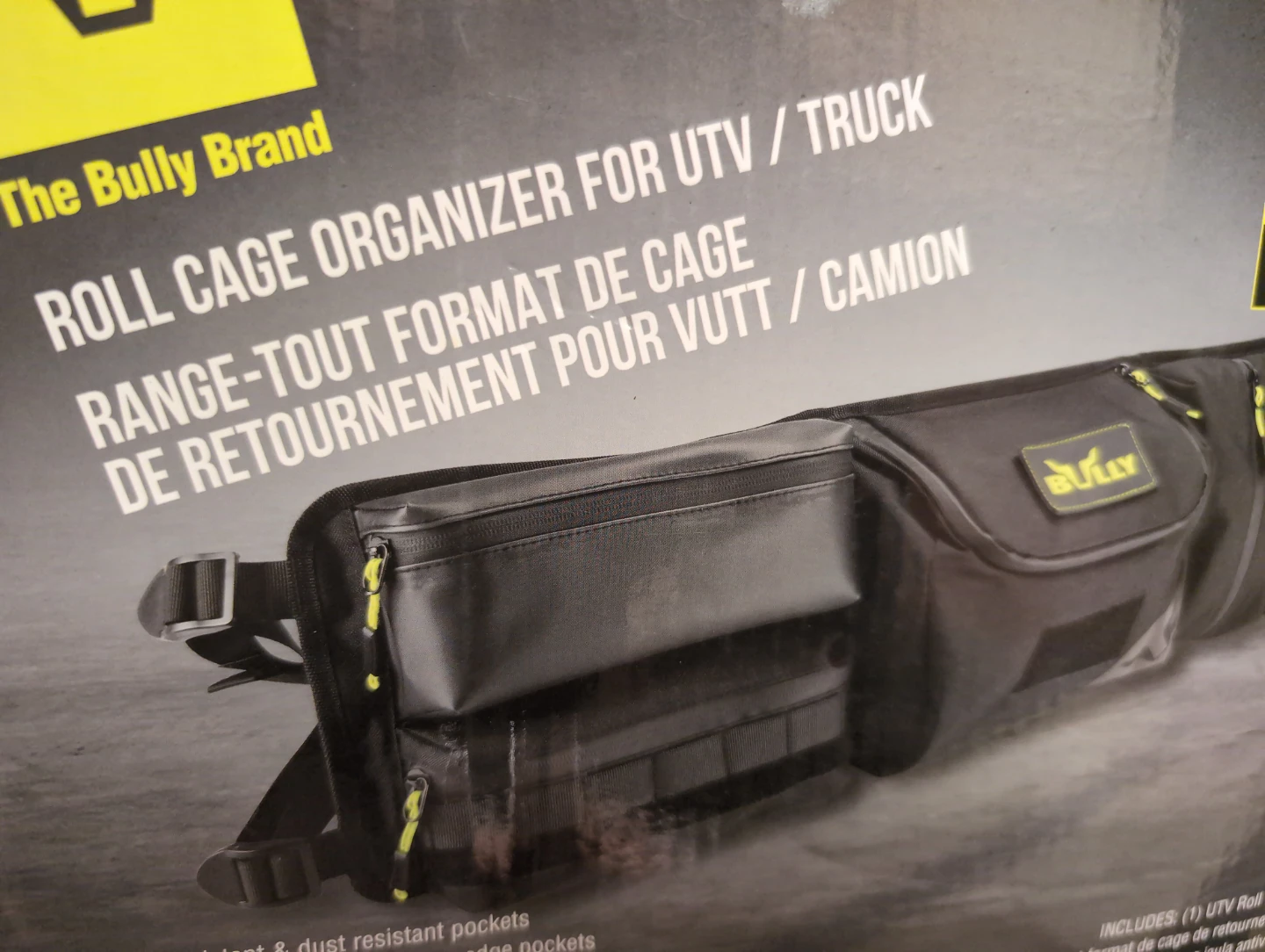 Bully Brand UTV/TRUCK Roll Cage Organizer - Medium - Black - photo 3