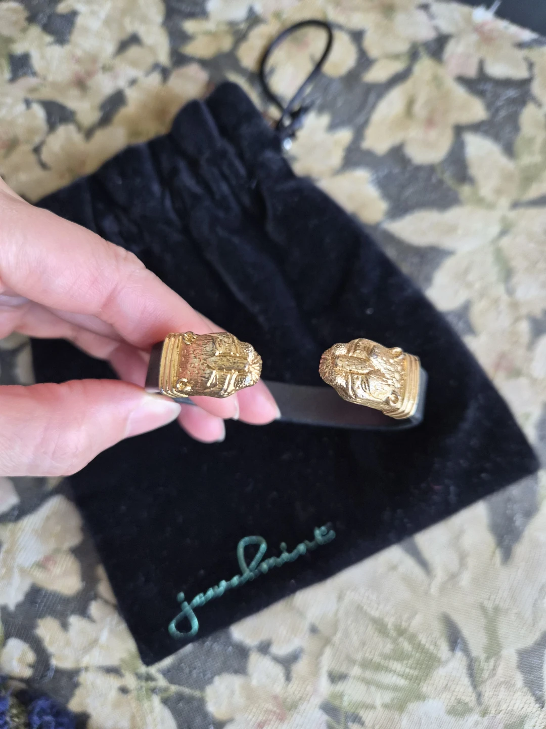 Jewel Mint Cuff Bracelet