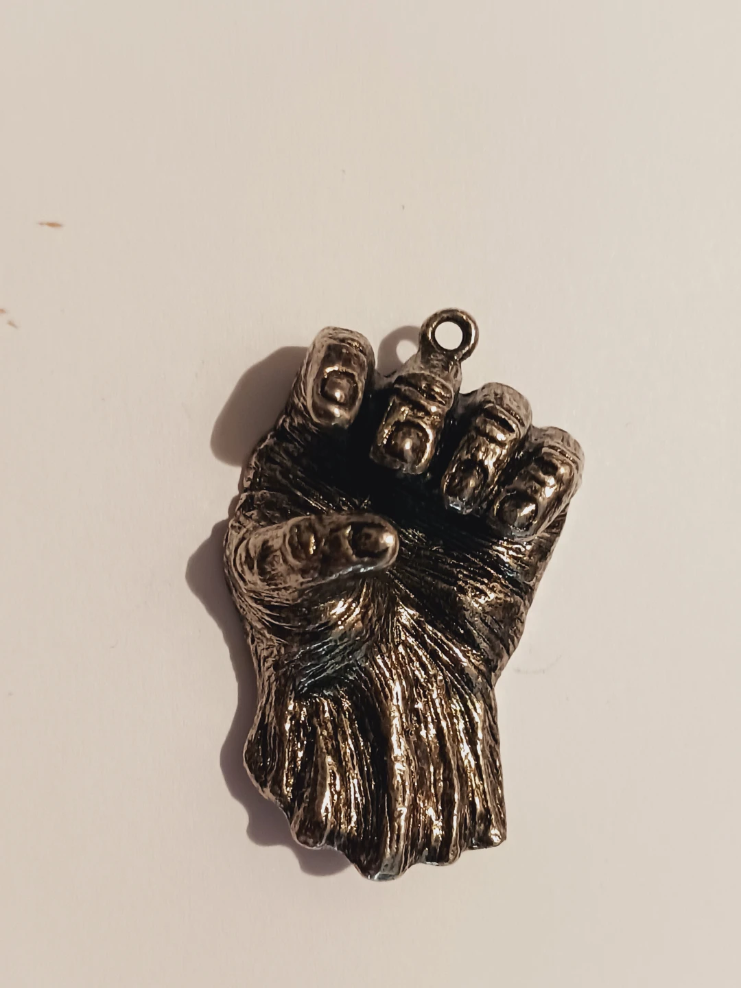 Clenched  Fist  Unique Pendant - photo 3