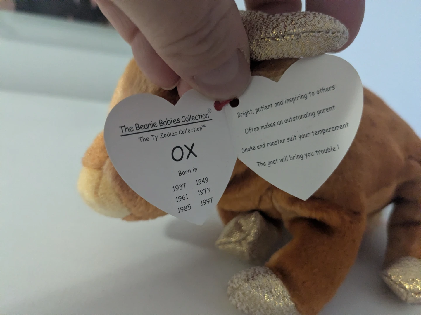 Ty Beanie Babies Zodiac Ox - photo 3