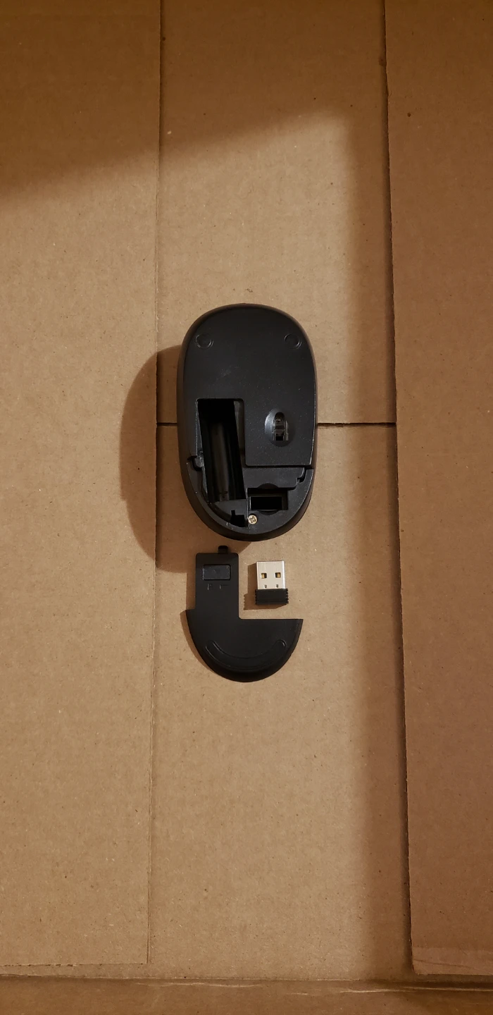 ⚽ Black Wireless Computer Mouse - photo 5