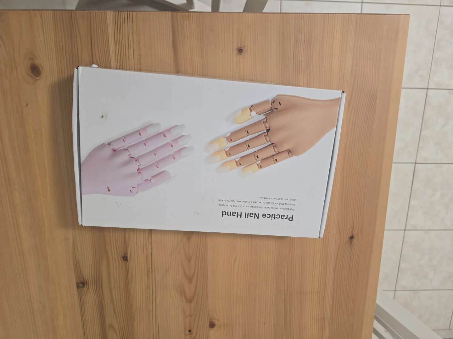 Practice Nail Hand Mannequin with Nail Tips - photo 2