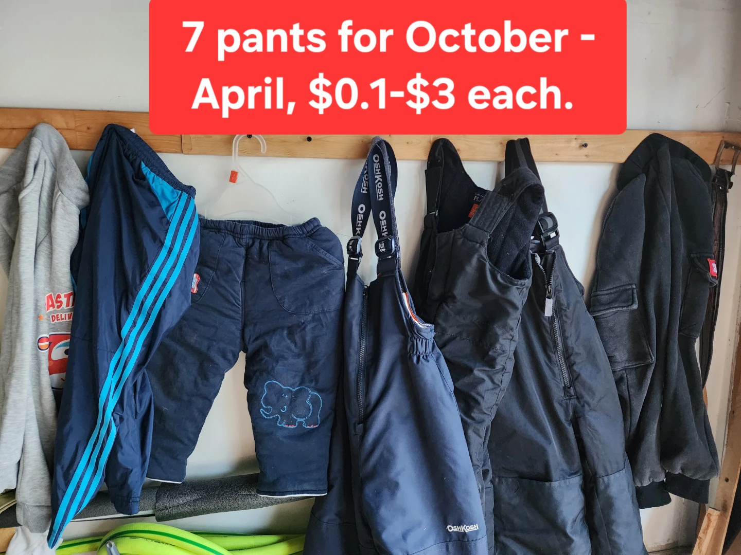 Kids' Winter Clothes Bundle: Jacket & 2 Snow Pants - photo 2