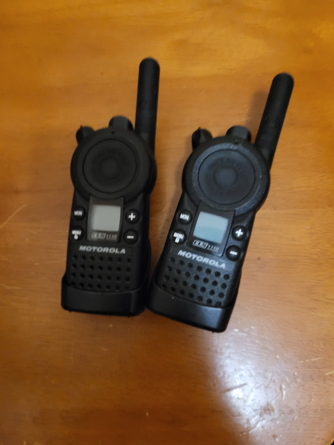 Motorola CLS1110 2 pack no charger