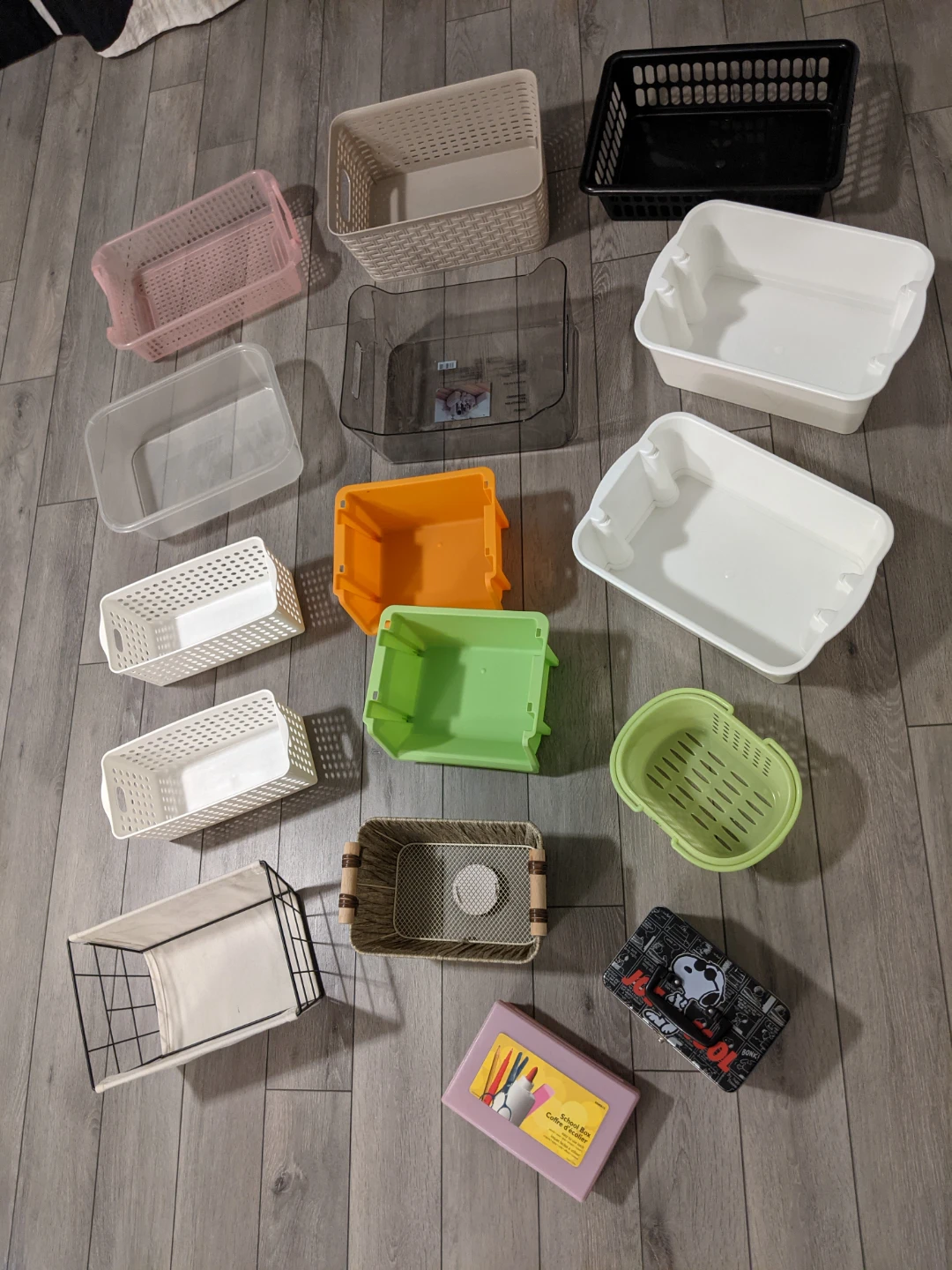 Assorted Storage Bins - photo 3