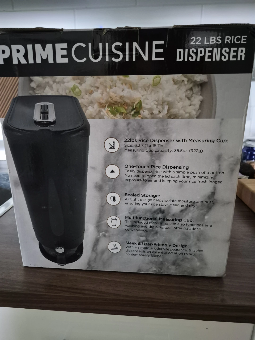 22lb Rice Dispenser - photo 5
