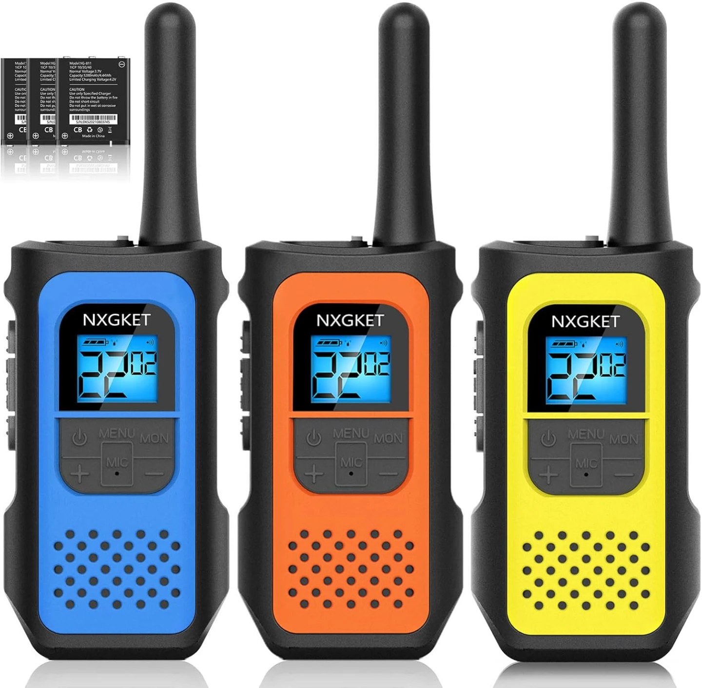 Walkie Talkies for Kids Adults 3 Pack