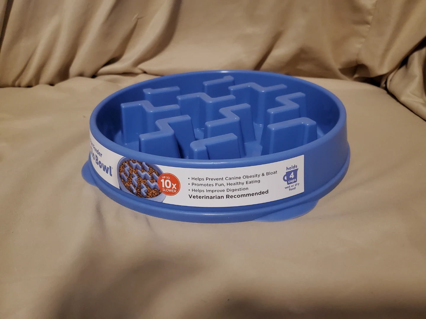 Outward Hound Fun Feeder Slo Bowl Blue - photo 2