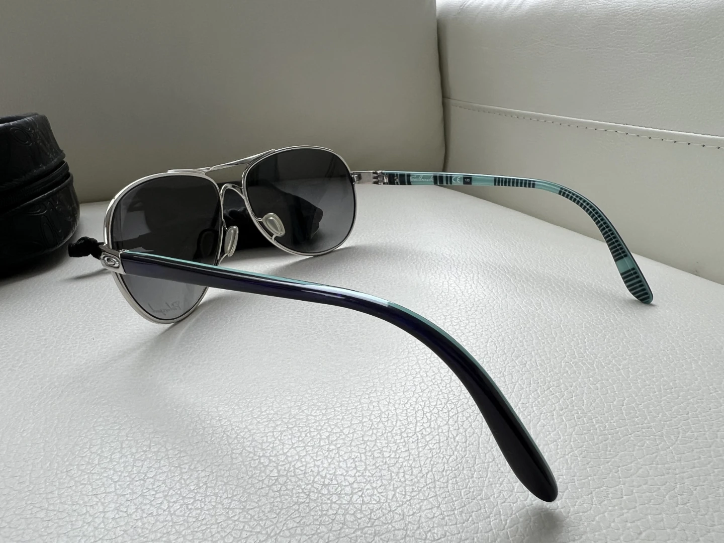 Oakley FEEDBACK Sunglasses - Polished Chrome/Grey Gradient - photo 2
