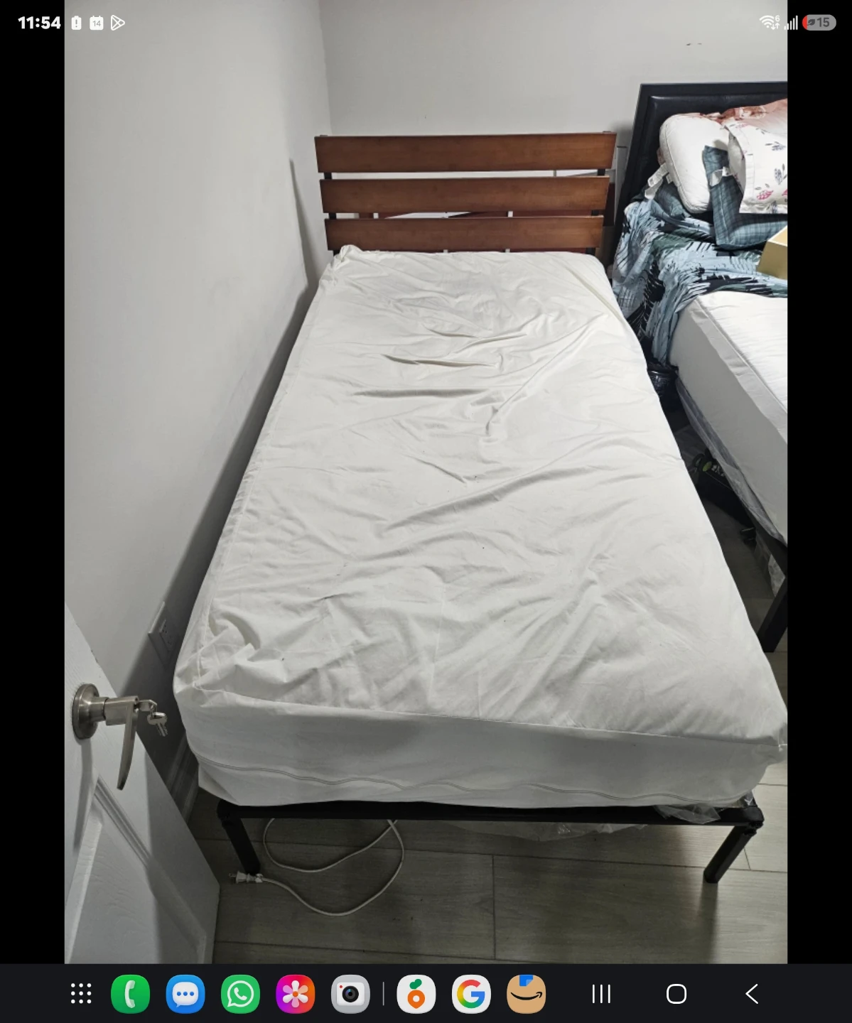 Zinus Twin Bed Frame with Headboard