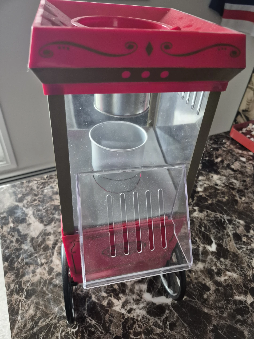 Nostalgia Old Fashioned Movie Time Popcorn Machine