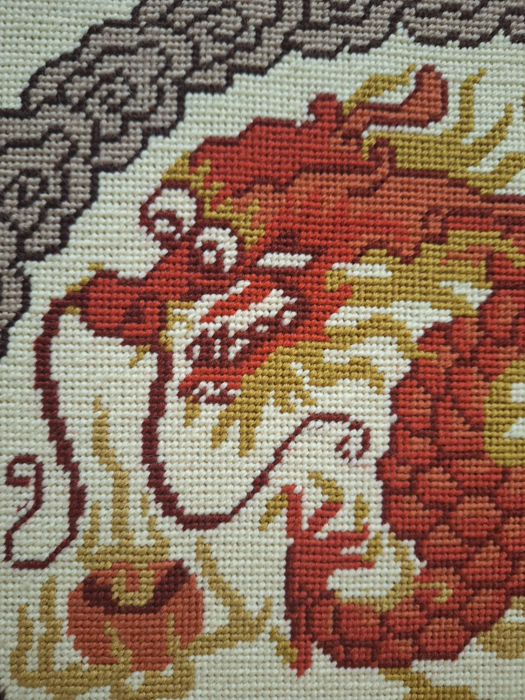 Dragon and Pheonix Cross Stitch art pieces - photo 4