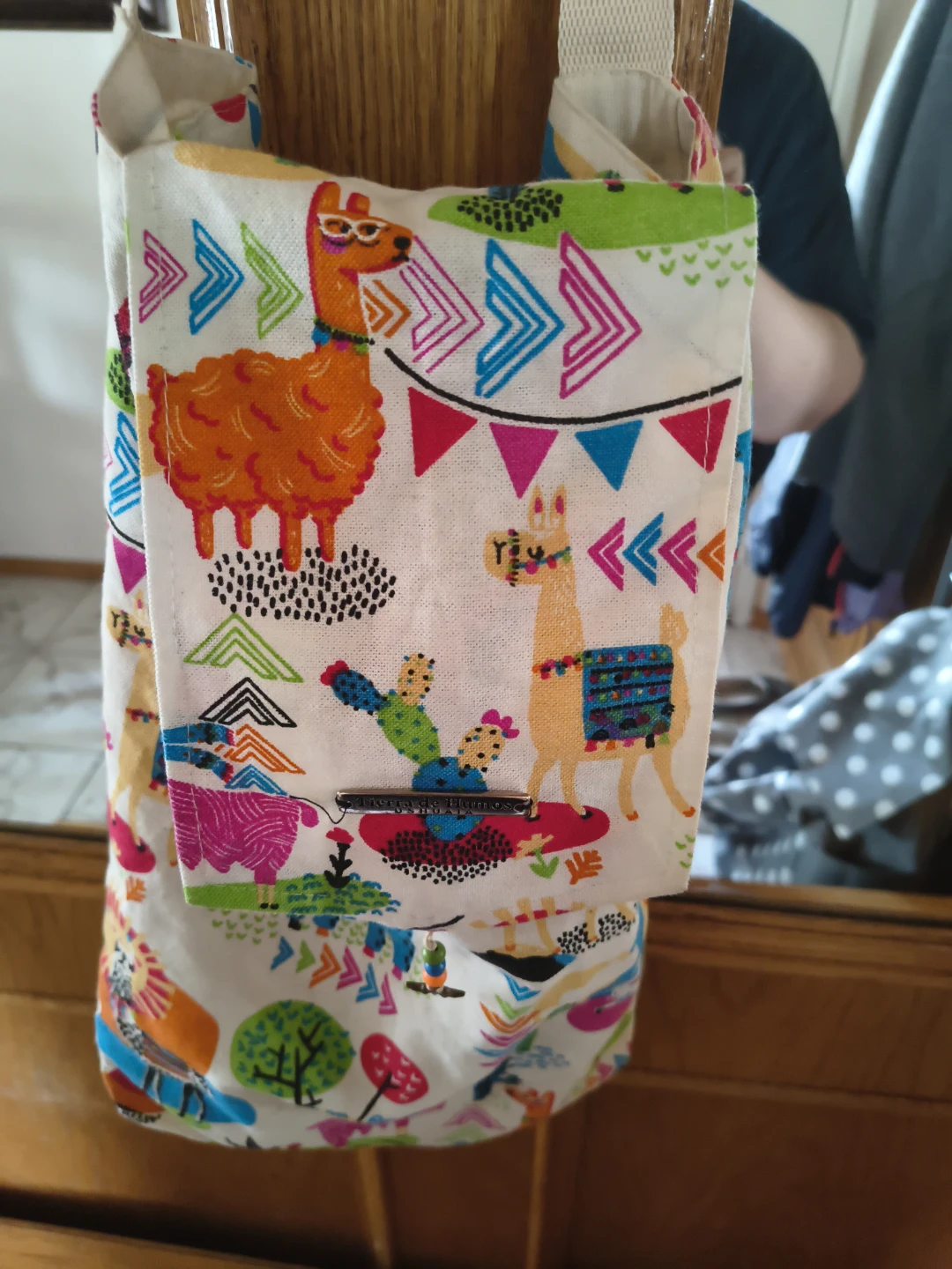 Tierra de Humos Llama Print Tote Bag - photo 3