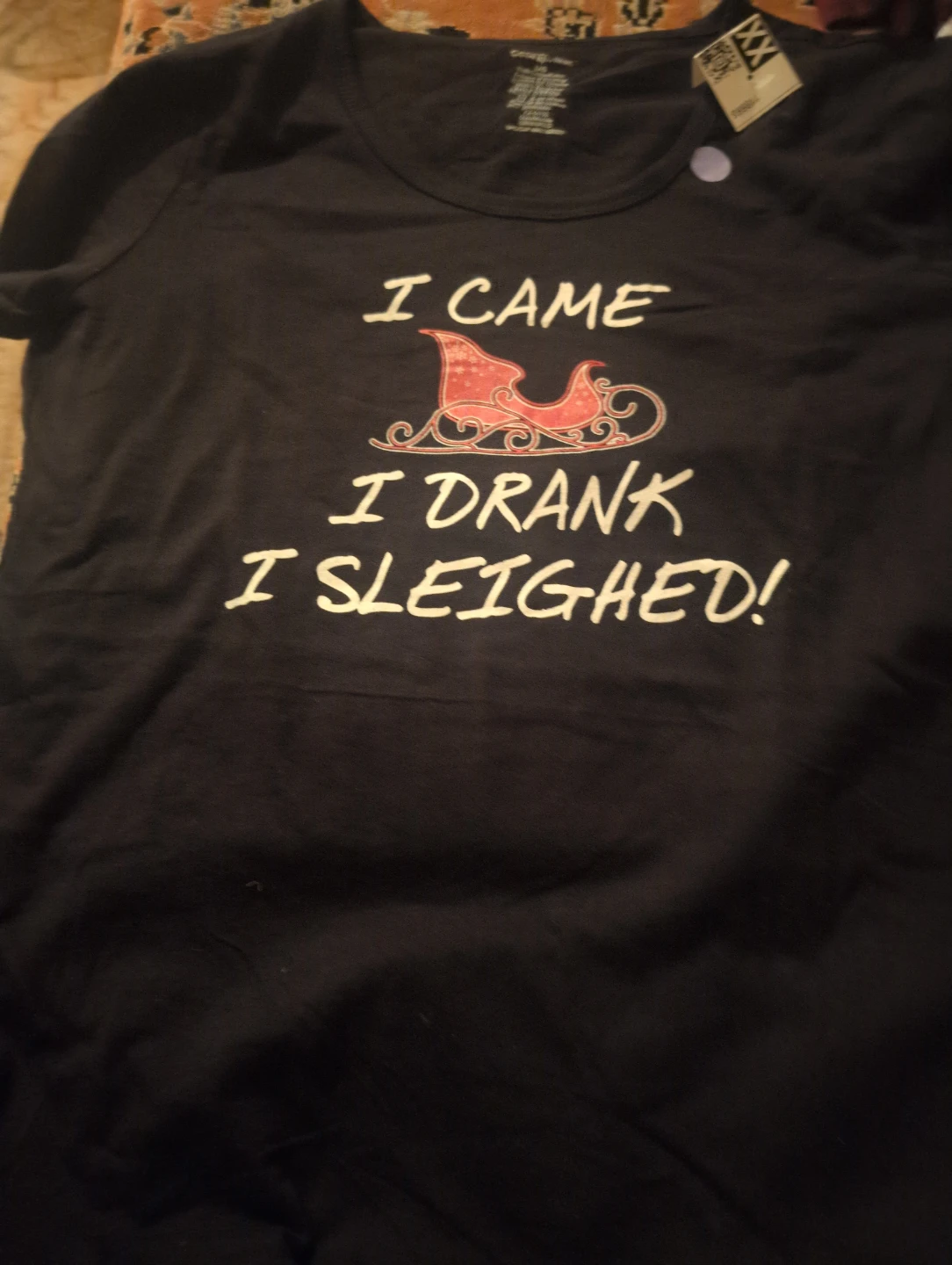 George Women's "I Came I Drank I Sleigh'd" T-Shirt