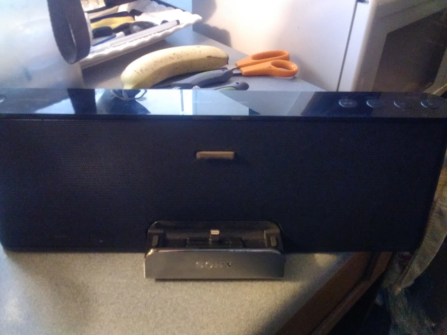 Sony Portable Speaker With Remote and Iphone/Ipod Dock