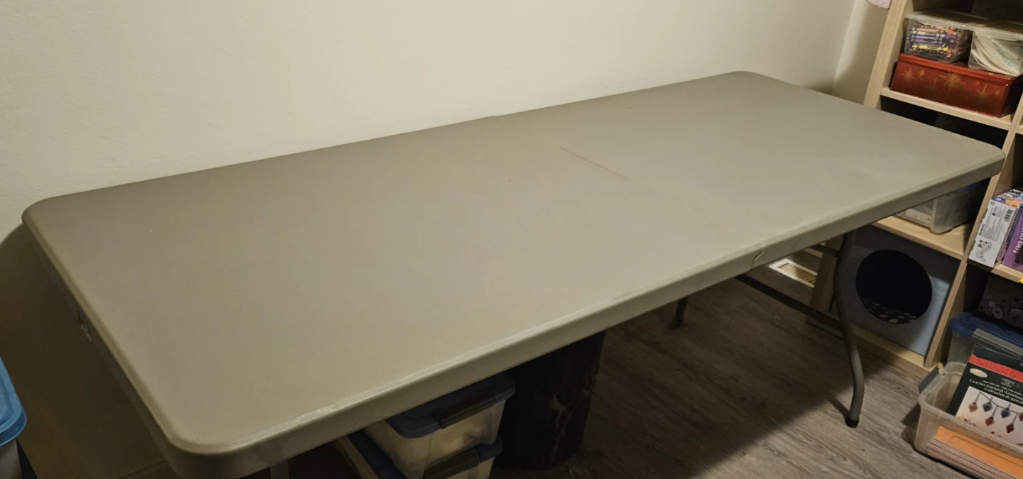 Lifetime 6 foot Folding Table