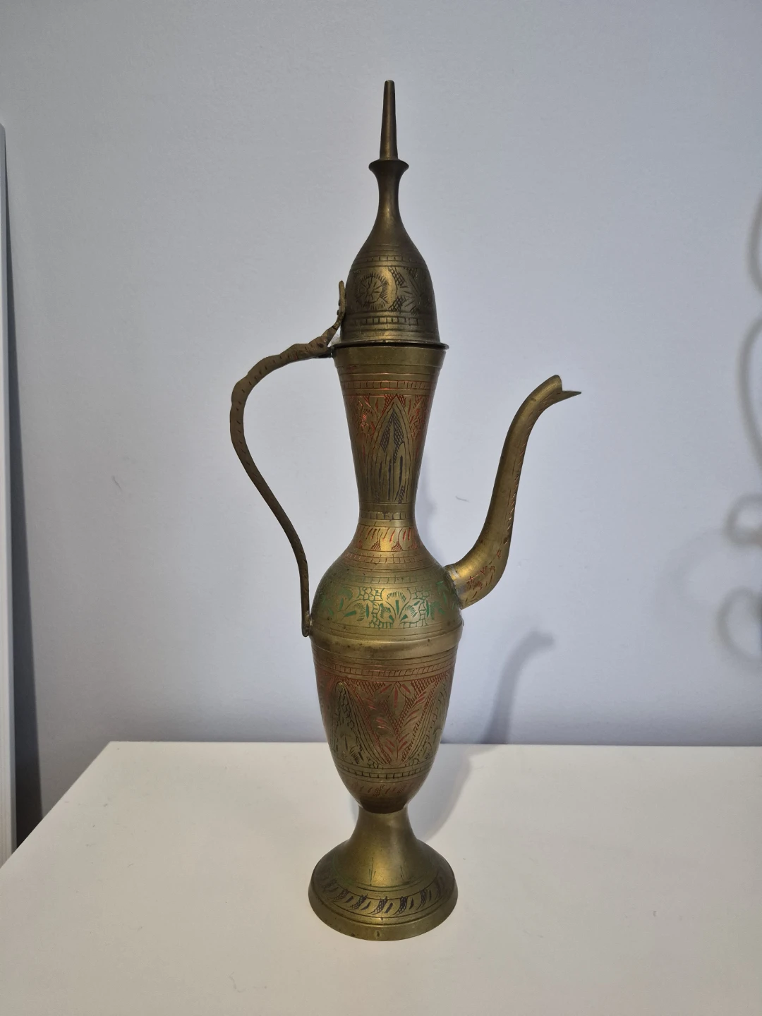 Vintage Brass Dallah Coffee Pot - photo 3