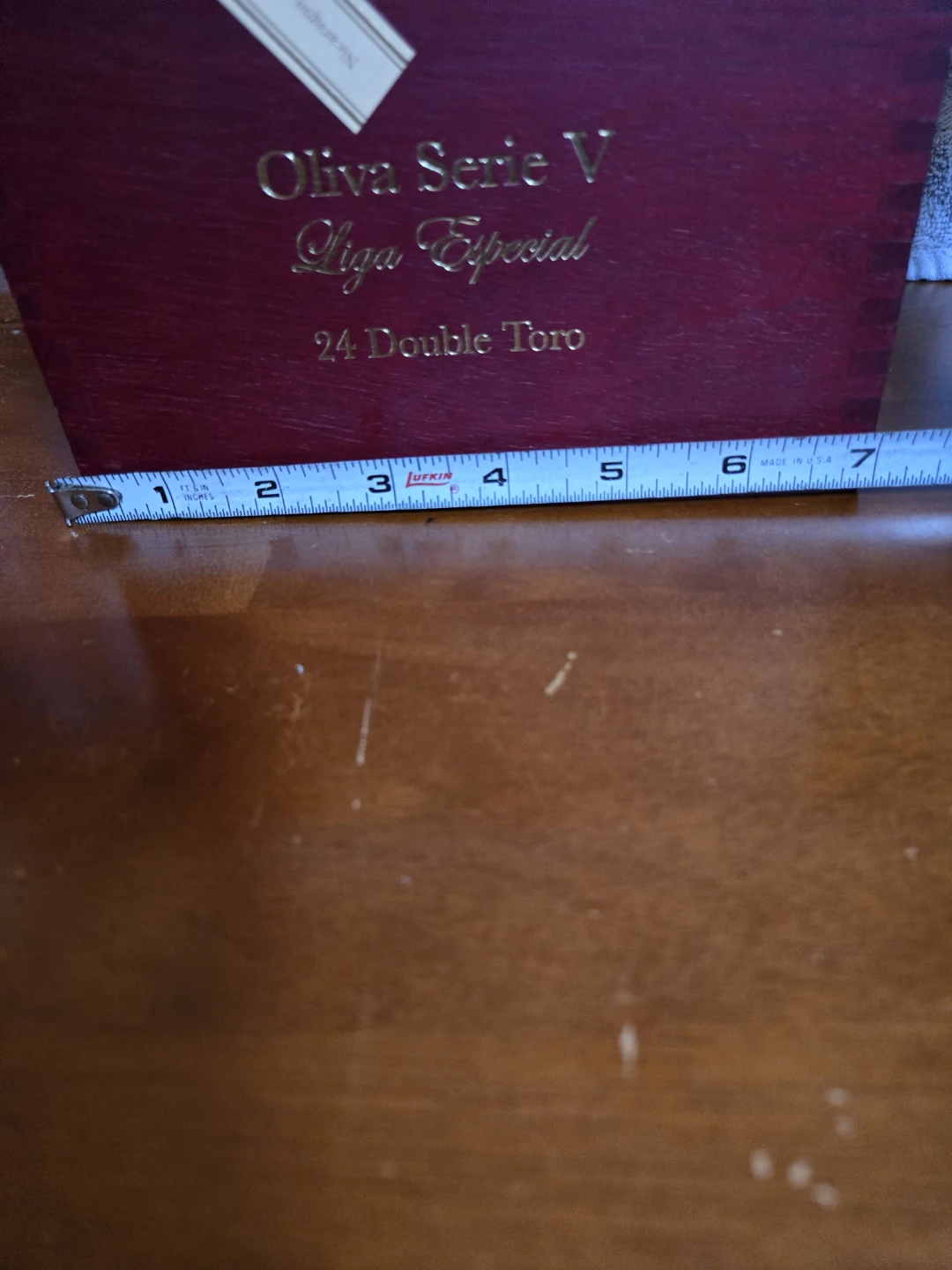 Oliva Serie V Liga Especial 24 Double Toro Cigar Box - photo 4