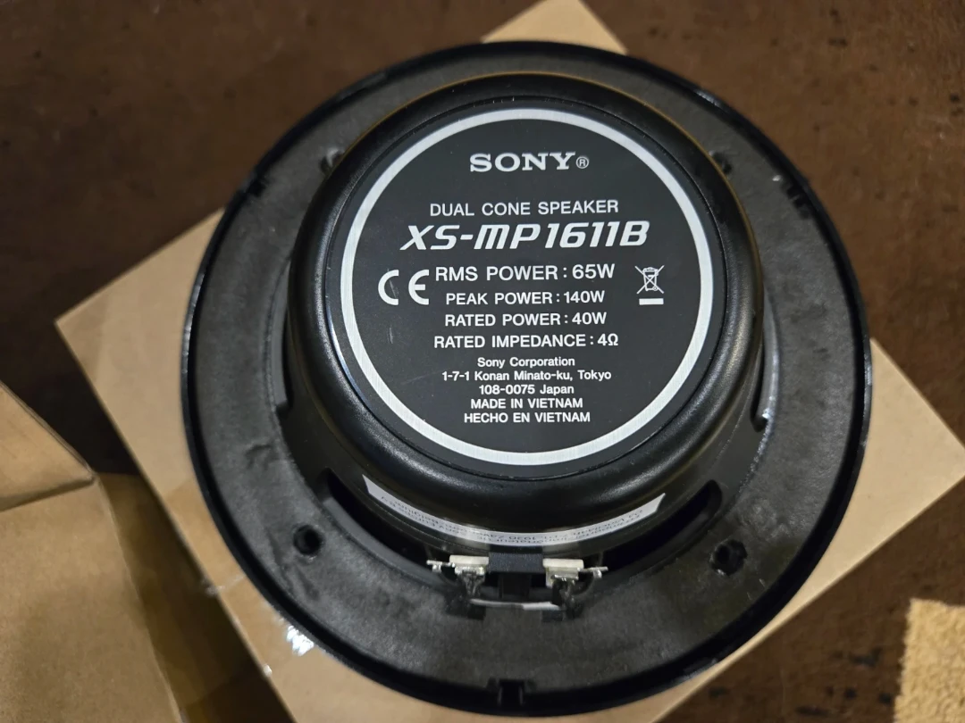 Sony XS-MP1611B Dual Cone Speaker - photo 2