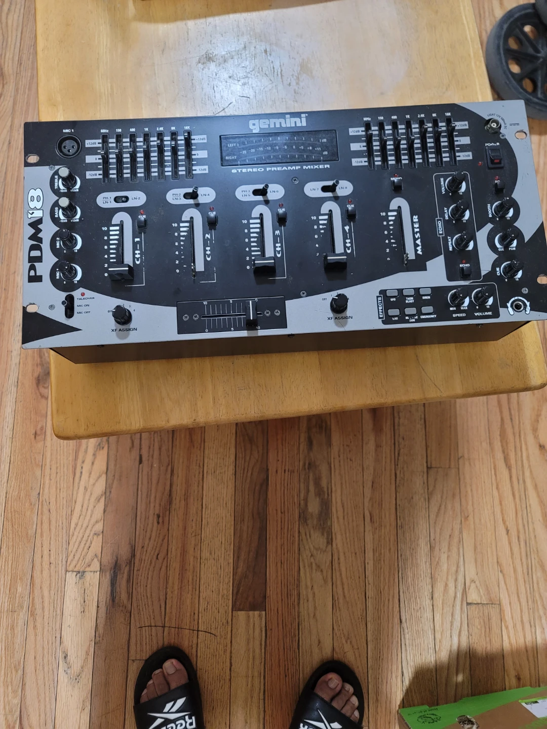 Gemini PDM18 DJ Pre-Amp Mixer Sampler - ElectrO - photo 2