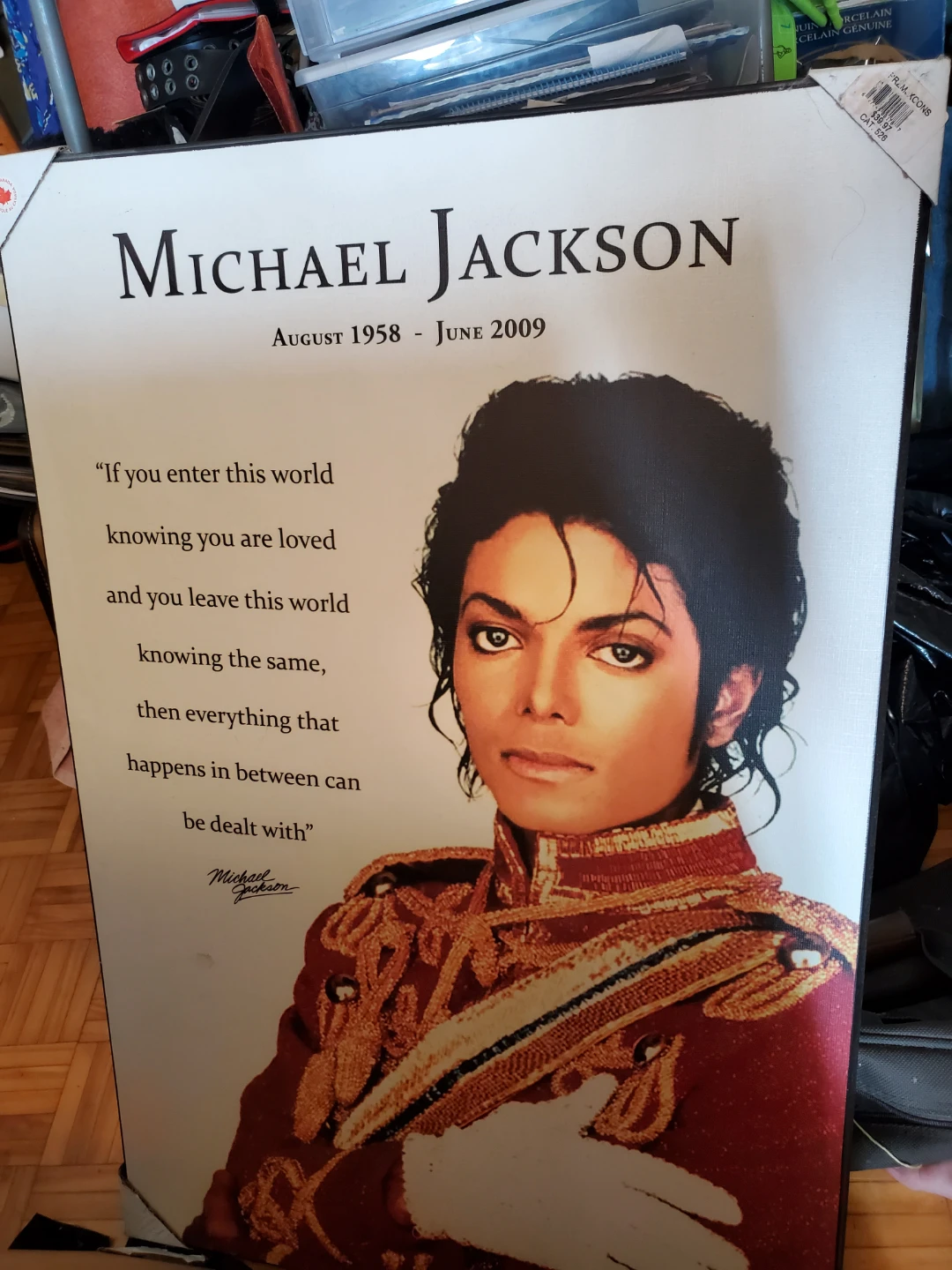 Michael Jackson "King of Pop" Canvas Wall Art - photo 3