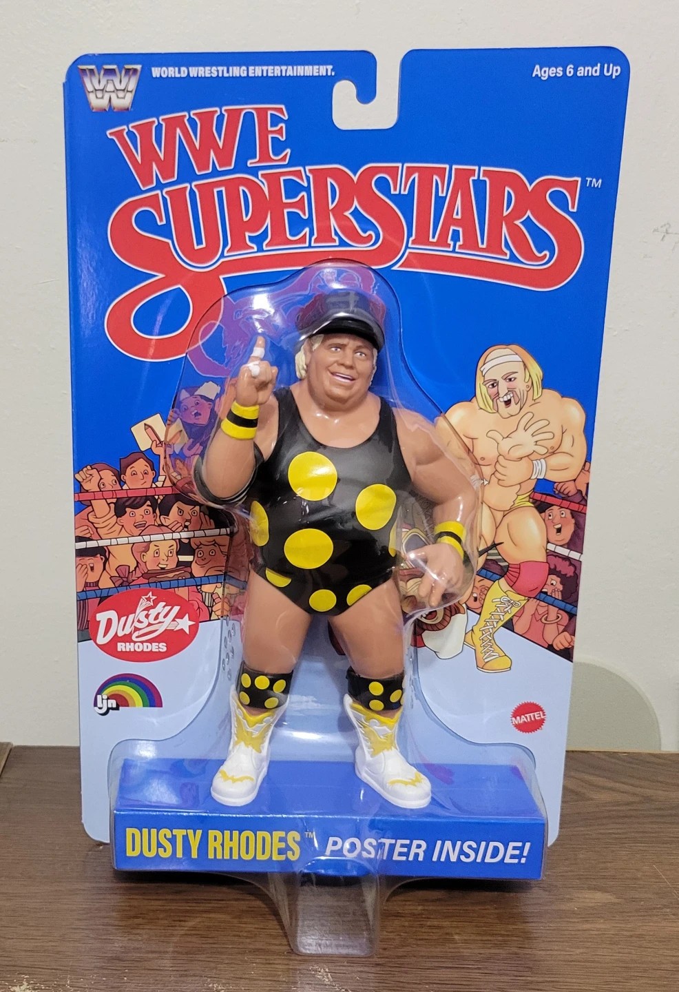 WWE Dusty Rhodes LJN Superstars Blue