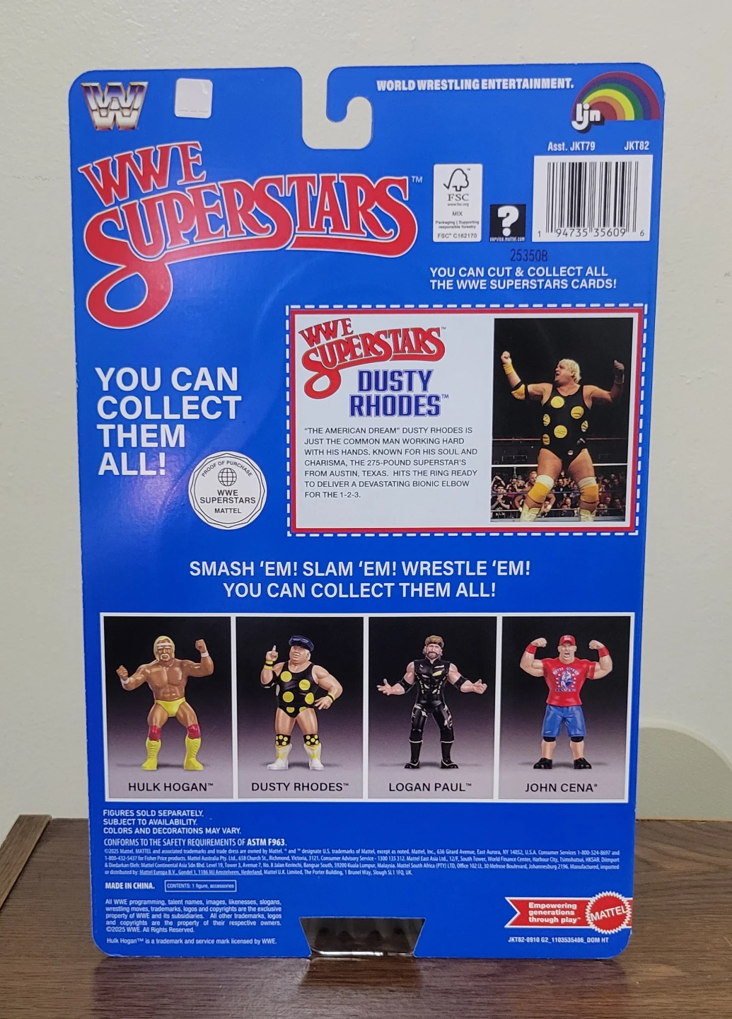 WWE Dusty Rhodes LJN Superstars Blue - photo 2