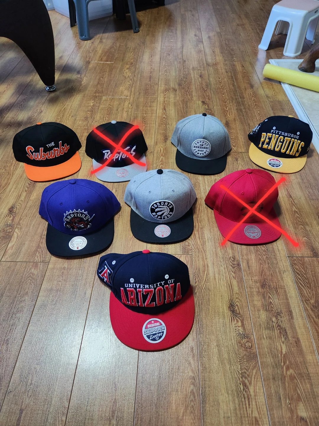 Snapback Hats $5 each