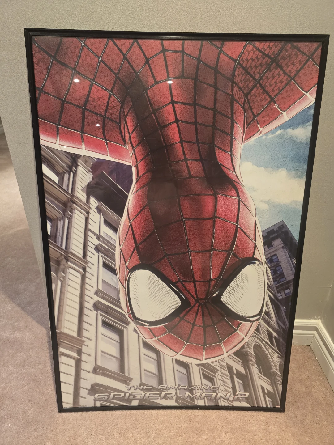 The Amazing Spider-Man 2 Movie Poster In Frame