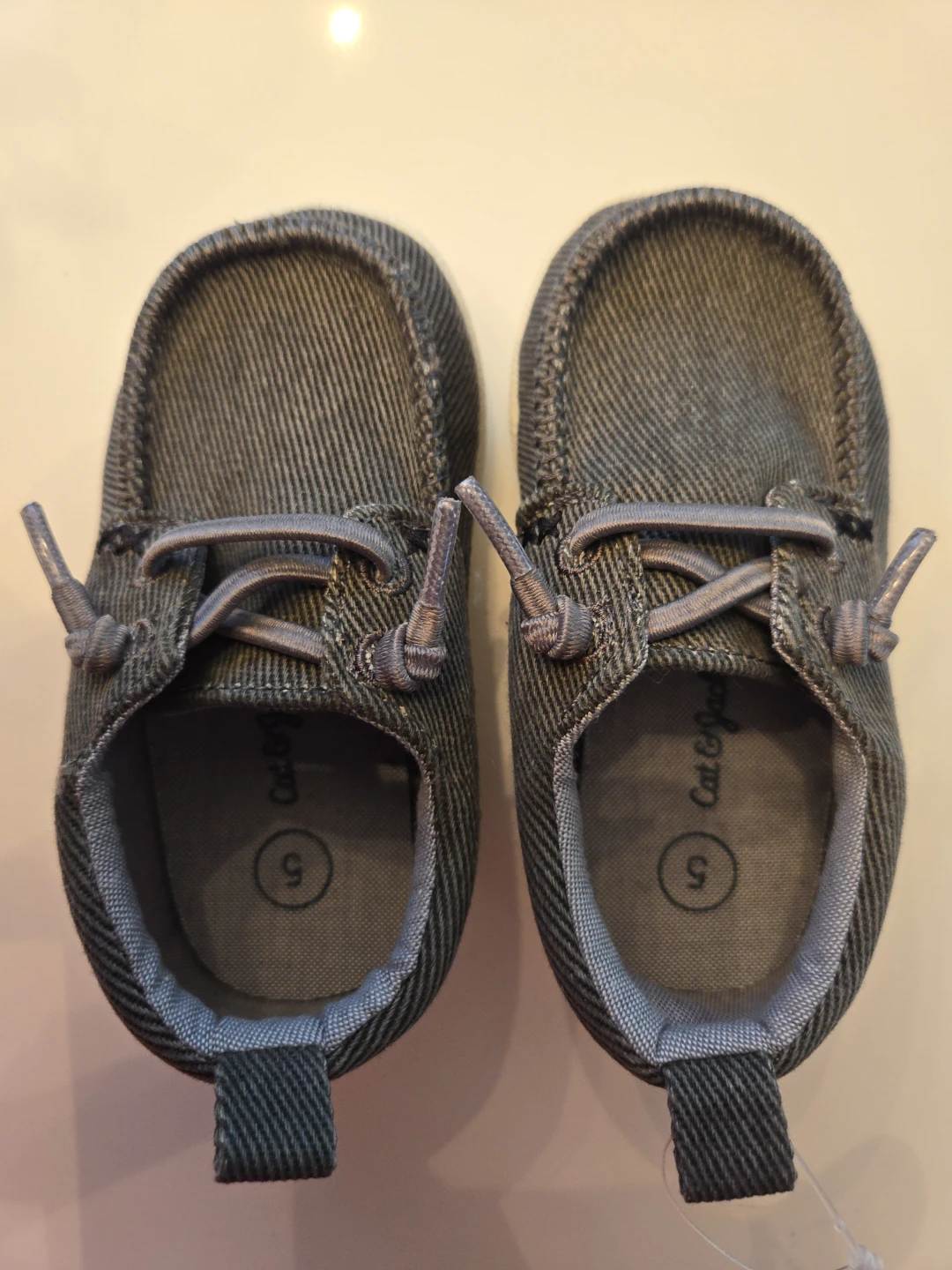 Cat & Jack Dark Grey Kids Dress Shoes