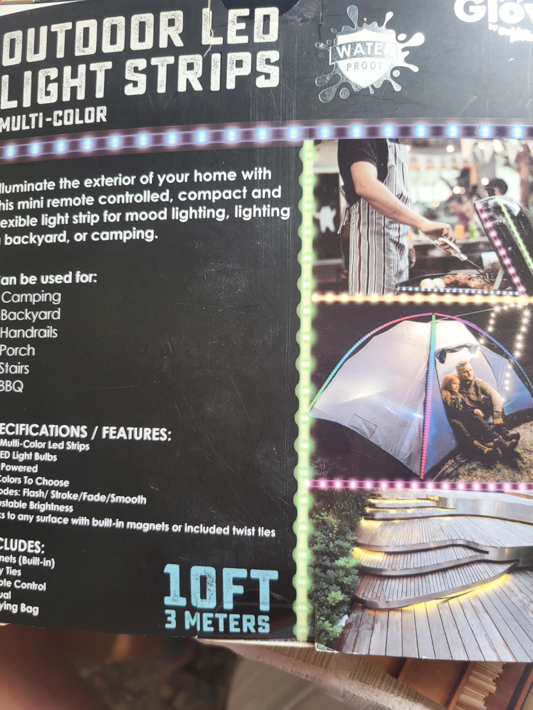 Glow Right Outdoor LED Light Strips - Multi-Color - photo 2