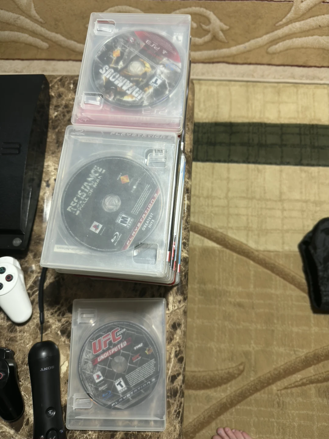 PlayStation 3 Bundle with Games and Controllers - photo 3