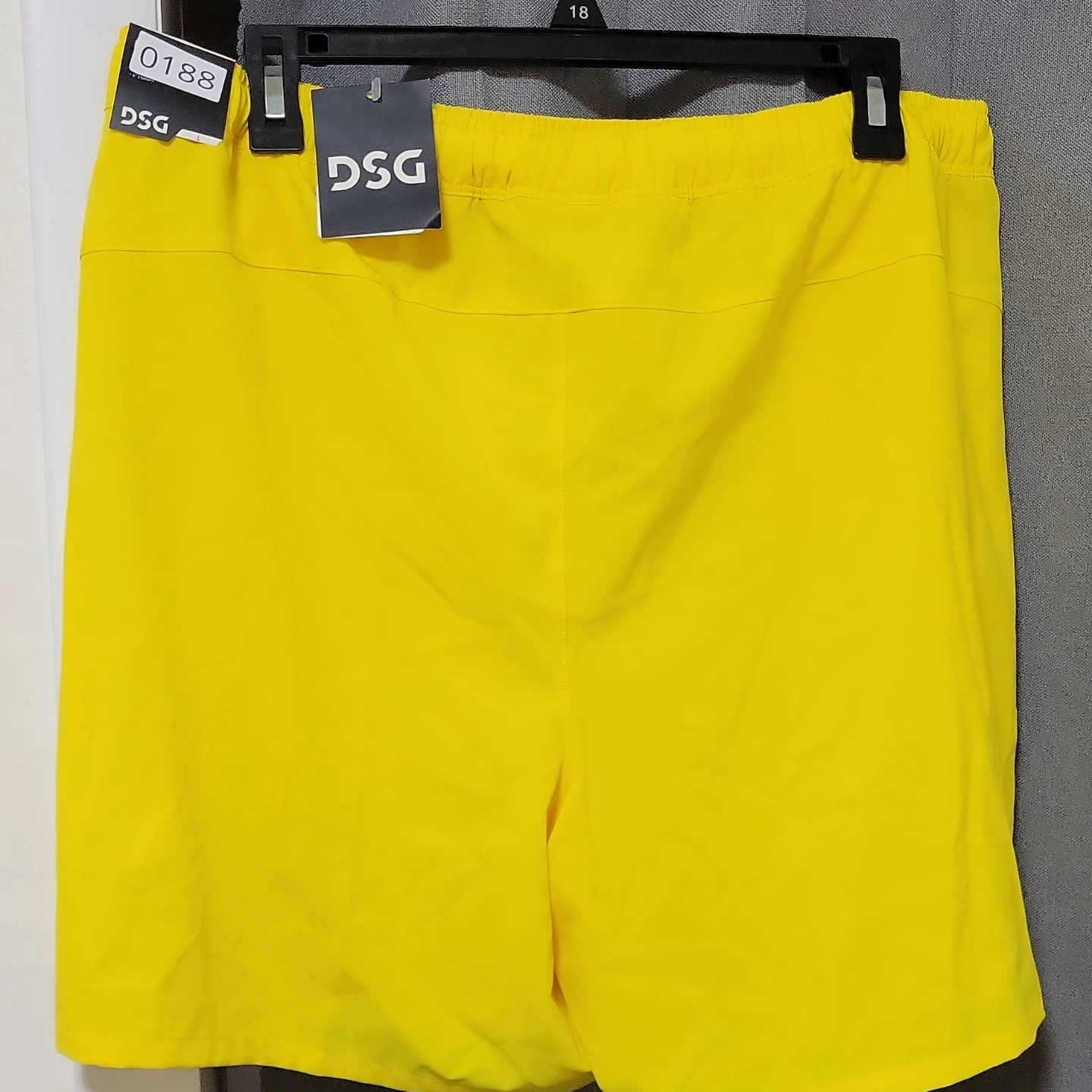 DSG Yellow Running Shorts - photo 3