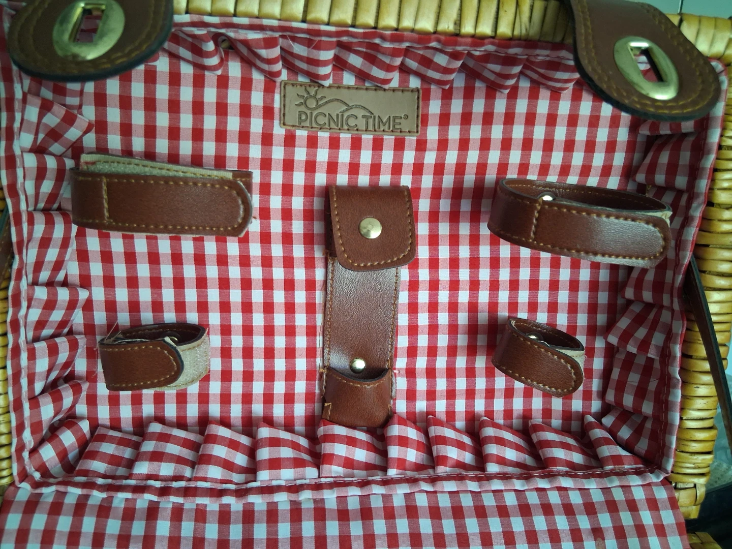 Picnic Time Wicker Picnic Basket - photo 4